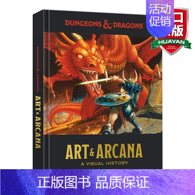 龙与地下城视觉史 [正版]华研原版 龙与地下城 玩家手册 英文原版 Dungeons & Dragons Player'