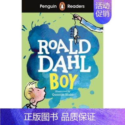 [罗尔德达尔:好小子]Boy [正版]英文原版 Penguin Readers Level 2 企鹅英语分级阅读文学经典