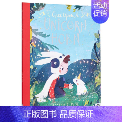 Once Upon a Unicorn's Horn 从前有只独角兽 [正版]Beatrice Blue 精品绘本系列