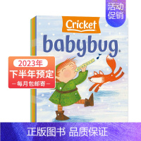 Babybug 订阅2023下半年刊 4套 [正版]Babybug虫宝宝2022年幼儿英语画报儿童启蒙蟋蟀杂志童书外刊科