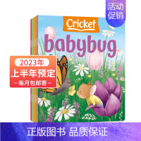 Babybug 订阅2023上半年刊 5套 [正版]Babybug虫宝宝2022年幼儿英语画报儿童启蒙蟋蟀杂志童书外刊科
