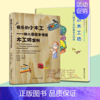 [正版]全2册 快乐的小木工:幼儿园园本课程木工坊案例+小小木工坊 幼儿园木工坊的建设与利用 幼儿园教师 小小木工案例