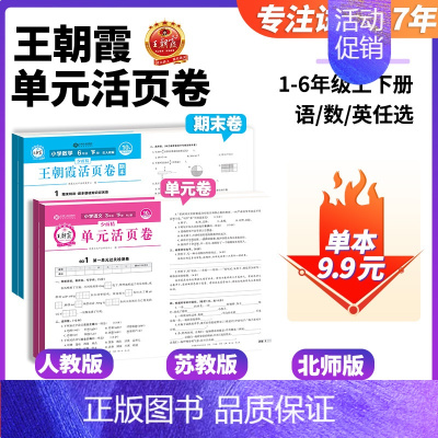 ✅今日赠学习用品2件!再减3元!✅ 一年级下 [正版]活页卷 试卷一年级二年级三四五六年级上册语文数学英语人教版北师