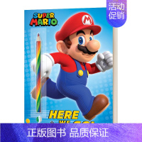 我们开始吧 [正版]超级马里奥兄弟 任天堂贴纸书 英文原版绘本 Super Mario Official Sticker