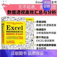 [正版]Excel数据透视表应用大全 数据高效汇总与分析 韩小良 Excel高效办公教程书籍 Excel2016数据透视