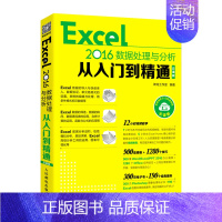 [正版]Excel2016数据处理与分析从入门到精通(云课版) 9787115524201信息处理与数据库书店书籍