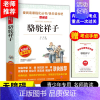 [正版]送考点手册骆驼祥子原著老舍初中生语文课外书初一课外阅读图书小学生四五六年级读物儿童书籍七年级小学生六年级初中版