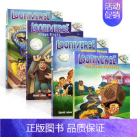 [4册套装]怪诞世界#1-4 [正版]怪诞世界1-4册 LOONIVERSE 学乐大树系列 儿童桥梁章节书 课外阅读读物