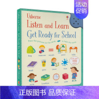 上学准备 [正版]Usborne Listen and Learn 尤斯伯恩英文点读书 发声发音书儿童触摸英语单词卡片