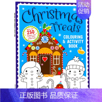 (款)圣诞节点心(贴纸书) [正版]圣诞绘本 圣诞倒数日历书 Merry Christmas 机关操作书 Jingl