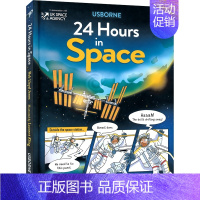 太空24小时 [正版]Usborne 24 Hours in the Stone Age Space Jungle 石器