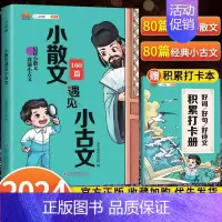 小散文遇见小古文 小学通用 [正版] 小散文遇见小古文160篇小学生晨读小散文小古文100课100篇上下册好词好句好段美
