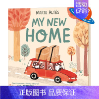 [正版]我的新家 英文原版 My New Home 玛塔艾德丝 Marta Altés 环境适应交友认知启蒙绘本 心里成