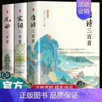 唐诗+宋词+元曲三百首 [正版]唐诗三百首宋词元曲三百首全集完整版无删减300首 注释译文赏析附插图中国传统文化国学启蒙