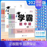 [题中题]数学 (人教版) 九年级上 [正版]学霸题中题数学2024秋江苏版七上八上九上物理学霸数学七下七年级八年级九年