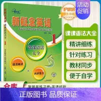 新概念英语课课语法大全1 语法精讲+同步练习 初中通用 [正版]子金传媒新概念英语青少版同步练全入门级A+B测试卷阶