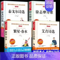[全套4册]小学生现代诗歌 [正版]新月集泰戈尔中文版 小学生现代诗精选诗集给孩子的诗歌散文诗全集三四五六年级上册下册课