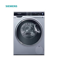 (当日发)西门子滚筒洗衣机WG54C3B8HW家用10公斤大容量 超氧空气洗 除螨除菌 家居互联(银色)