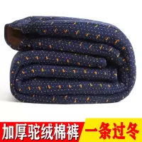 中老年人驼绒棉裤女加绒加厚冬款奶奶装保暖裤高腰宽松妈妈裤外穿 6#/小黄鱼 小码/建议85-110斤