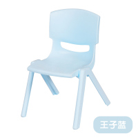 幼儿园椅子塑料靠背椅加厚座椅宜家用宝宝可爱小板凳儿童凳子靠椅 浅蓝色