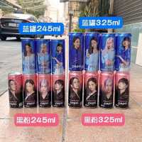 Blackpink代言泰国版Pespi百事可乐Jisoo/Jennie/Rose/LIsa 蓝色Rose245ml*1罐