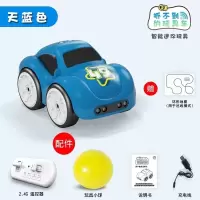 感应儿童玩具车小孩遥控小汽车玩具男孩子电动智能手势避障遥控车 遥控体感充电版天蓝色[4模式] 收藏关注优先发货送电池