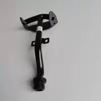 帮客材配 全新原装法迪欧燃气灶2B16直插进气气管Q235/管14×0.8G1/2接头 收前务必验货