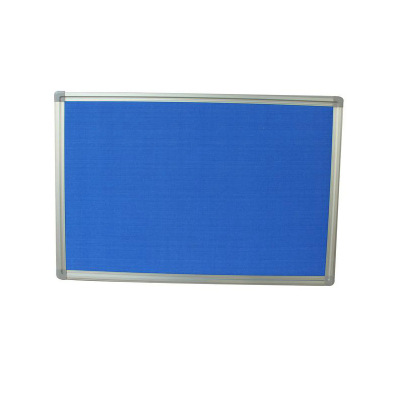 史泰博 铝合金边框软木板(包蓝布) 45*60 蓝色