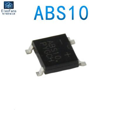 原装全新 ABS10 贴片SOP-4 1A 1000V 桥式整流器 整流桥堆 桥堆 贴片ABS10SOP-4