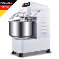 德玛仕 和面机商用全自动多功能搅拌食堂用揉面机电动厨师机15-50KG大容量 双速双动50L HS50A