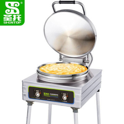 圣托(Shentop)全自动电热电饼铛 商用 早餐店酱香饼机器烤饼炉 大型双面加热烙饼机 STBD-B55 380V