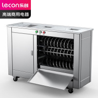 乐创 lecon 商用全自动大型对辊馒头机 家用小型圆馍机 3KW 220V/380V LC-J-MG70-2