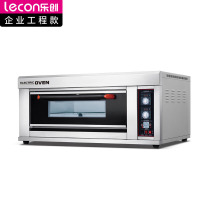乐创(lecon) 商用烤箱 一层三盘 旋钮式 蛋糕面包烘焙电烤箱220/380V LC-J-DK30