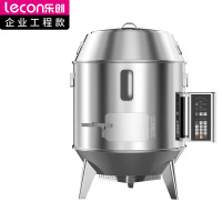 乐创(lecon)商用烤鸭炉 1米纯电热烤鸭 304不锈钢烤炉12KW 380V LC-J-JH105