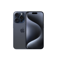 [壳膜套装]Apple iPhone 15 Pro 128G 蓝色钛金属 移动联通电信 5G全网通手机