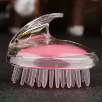 粉色 洗头刷洗头梳子按摩刷按摩梳子保头皮头部按摩清理刷子梳子洗发梳