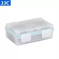 JJC 相机电池收纳盒存储卡便携保护适用佳能尼康索尼松下SD/TF