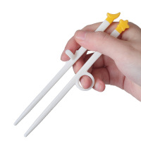 颜色随机 日康婴儿学习筷子 防滑筷婴儿训练筷 儿童宝宝筷子 吃饭餐具3715