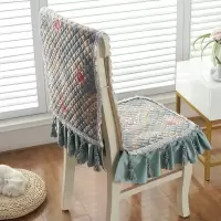美式椅垫大椅子坐垫椅垫家用蕾丝边镂空椅套饭店椅子垫子坐垫餐。