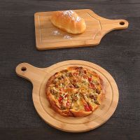 菜板圆形方形披萨板切菜板水果板砧板案板面包甜点牛排西餐托盘