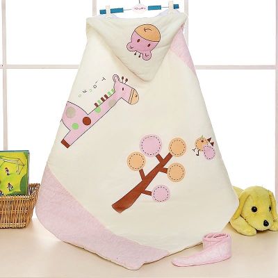 婴儿包被棉抱被春夏薄款秋冬季夹棉宝宝的小被子初生新生儿用品