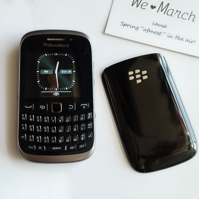 白色黑莓9320/9220戒网瘾手机学生备用机女生可爱手机
