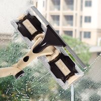 擦玻璃器伸缩杆双面擦窗玻璃刷刮搽高楼清洁清洗窗户工具家用
