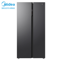 (就近仓发货)美的(Midea)电冰箱双变频一级能效对开双开门超薄智能风冷无霜家用大容量MR-582WKPZE底部散热