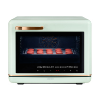 大厨(DACHOO)[老板电器]35L家用蒸烤箱一体机 电烤箱 蒸烤箱 台式蒸烤一体机 珐琅内胆 DB610D 柠檬青