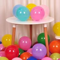 生日装饰儿童宝宝周岁生日派对房间布置用品中文生日快乐气球套餐 50个气球(不含打气筒和胶点) 打气筒+胶点