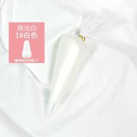 仿真珠光白奶油胶100g袋装奶油胶仿真珍珠白奶油胶手工diy材料 [100g袋装奶油胶]珠光白 1个装