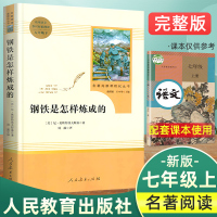 钢铁是怎样炼成的初中正版原著奥斯特洛夫斯基原版完整中学生初中生八年级下册正版文学名著人民教育出版社怎么傅雷家书