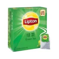 立顿茉莉花茶袋泡茶包100包袋装花茶茶叶花草茶包Lipton 立顿绿茶S100