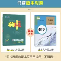 2022新版 典中点九年级上册数学人教版RJ 典中点九上数学初中数学典中点九年级上册课时作业荣德基初三数学练习册同步练习